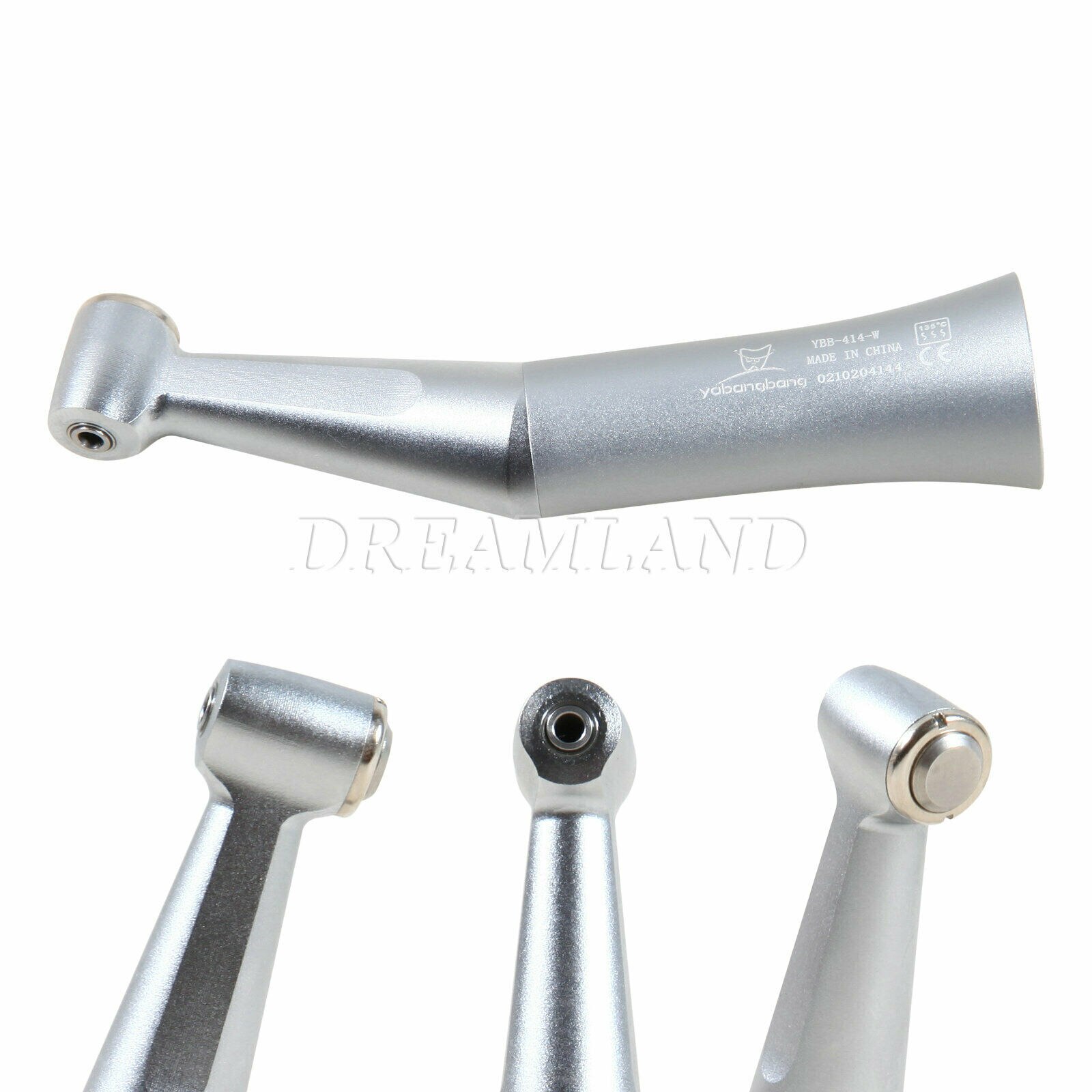 Dental Slow Low Speed Contra Angle Handpiece Push Button Turbine Fit NSK 1:1