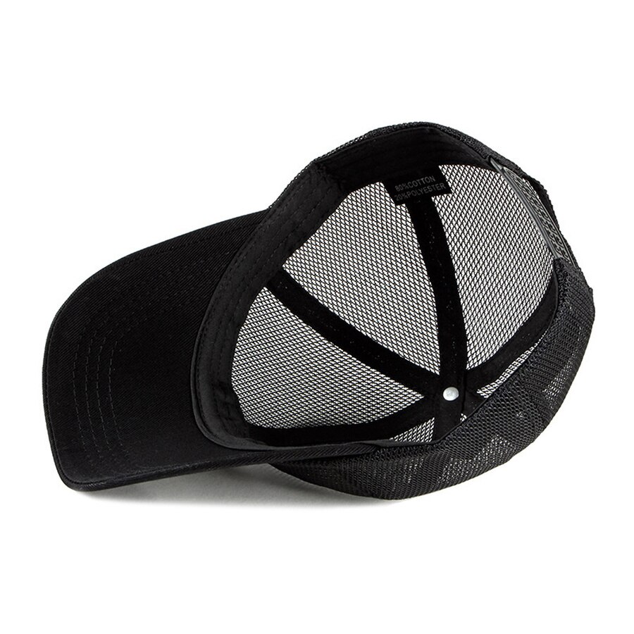 Heren mesh pet lente zomer zonnepet dames ademende baseball pet effen verstelbare trucker pet heren dames zonnehoed