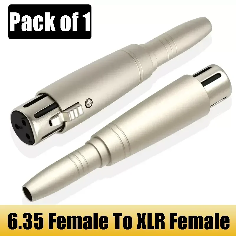 Audio--Adapter RCA-Stecker (Buchse) auf XLR-Stecker (Buchse) Stecker 6,35mm ts/trs Stecker (Buchse) Stecker Buchse Audio--Adapter: Anderes / bündeln 2