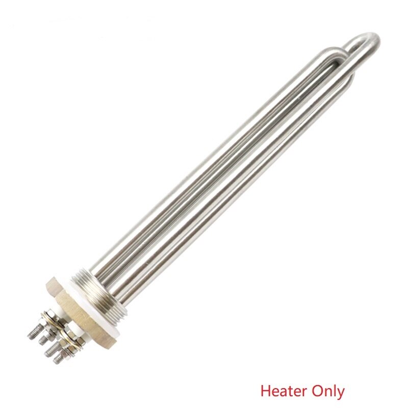 Heizung 12v/24v/36v/48v Eintauchen Rohr Wasser Heizung Element Heizung DN25 Gewinde Solar- Wasser Heizung Widerstand: 48v 1500w BSP / Heizung