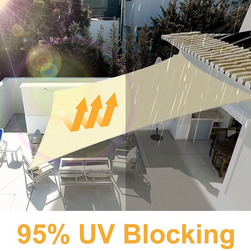 Outdoor camping Awning Summer Portable Shade SailRainproof Anti-UV Ultra-light foldable Sun Shelter Tent garden Hammock Shelter