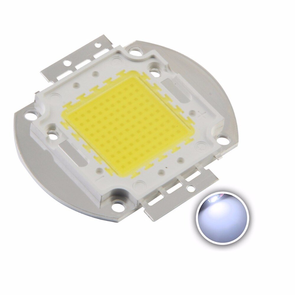 100 W 100 Watt High Power Witte LED + Heatsink Cooler + 100 W LED Driver