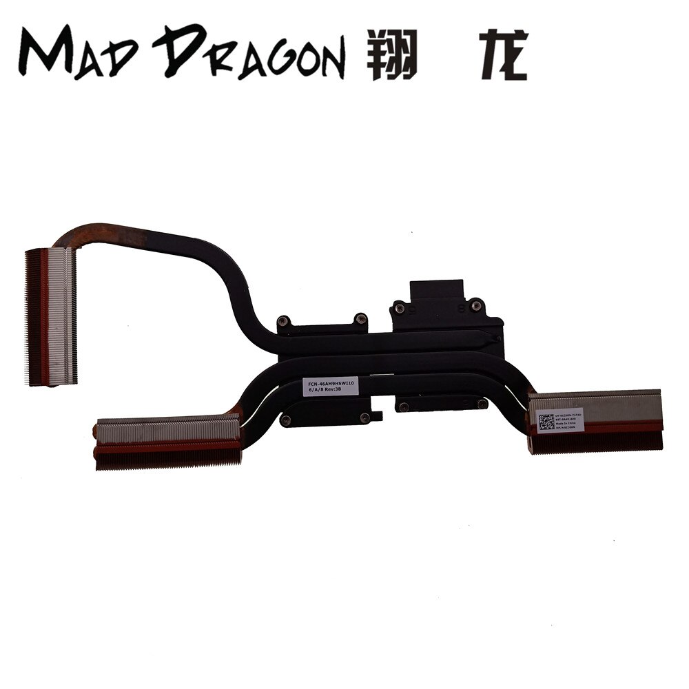 Mad dragon brand laptop kylfläktmontering cpu-fläkt gpu-fläkt för dell inspiron 15 7000 7557 7559 0 cc 0kn cc0kn 0 rjx 6n 04 x 5cy