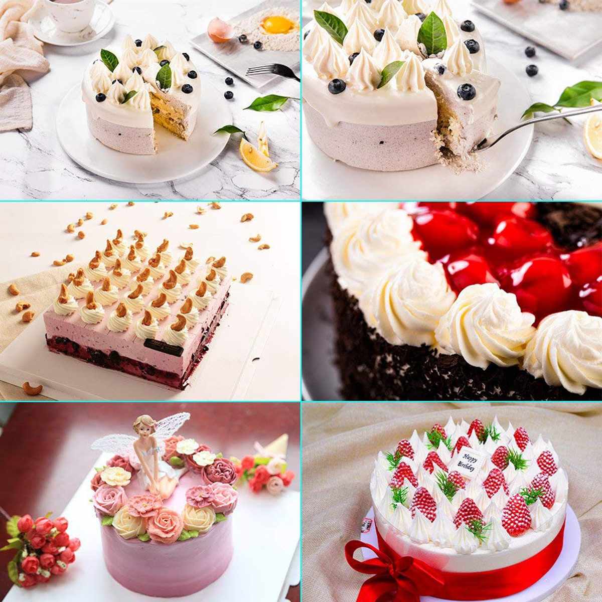 73 Stks/set Cake Decorating Kit Gebak Buis Fondant Gereedschap Cake Draaitafel Set Keuken Cake Dessert Bakken Gebak Levert