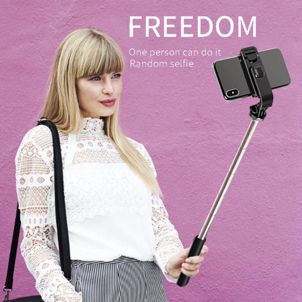 2-In-1 Mobiele Telefoon Selfie Stok Statief Draagbare Stand Voor Smartphone Universele Multifunctionele Statief Met bluetooth Controller