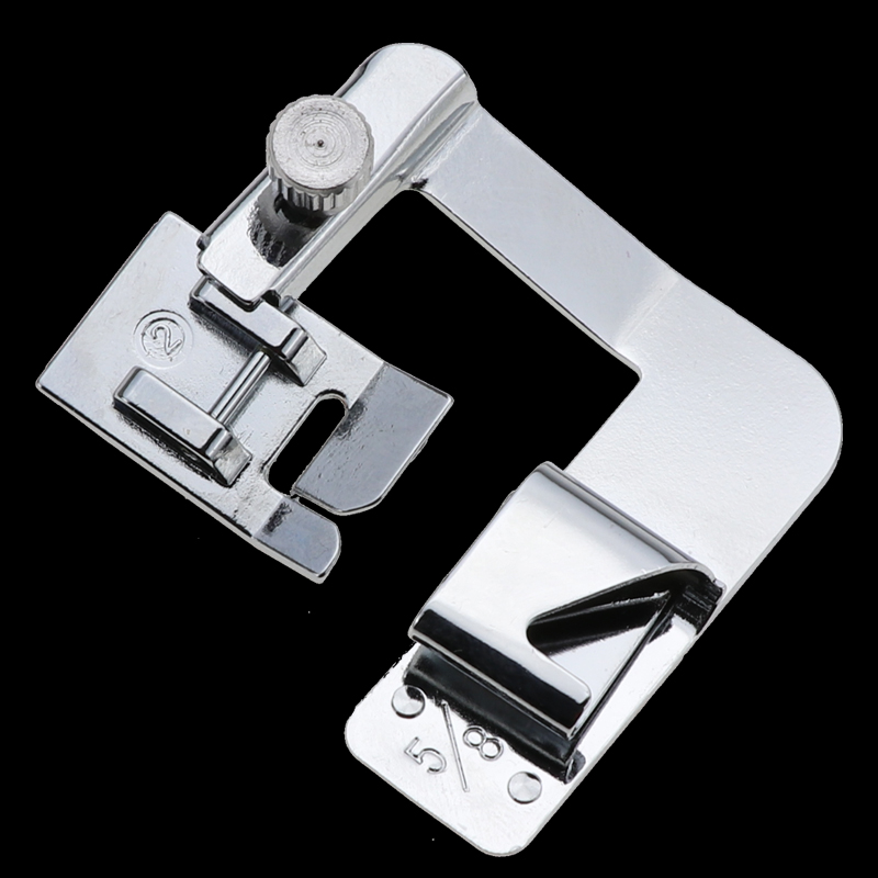 6 rozmiar stóp rolki tkaniny #6290-3/4/5/6/7/8 domowa maszyna robić szycia stopka robić obrębiania zawinięty brzeg stóp przystawki na piosenkarz brat oceniane