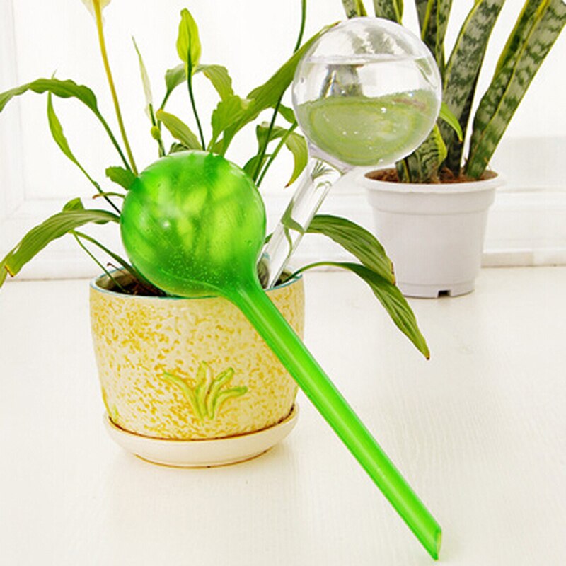 Automatisk växt självbevattning vattenmatare plast pvc boll växt blommor vattenmatare inomhus utomhus bevattning vattenkanna