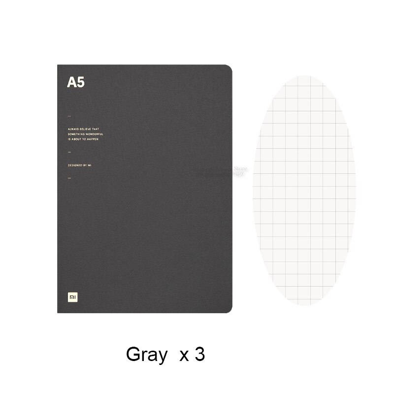 Originale Xiaomi Notebook Diario Notepad Settimanale Mensile Planner Note Book Linea Griglia di Punti di Carta All'interno Della Cancelleria del Regalo Ufficiale: Type 6