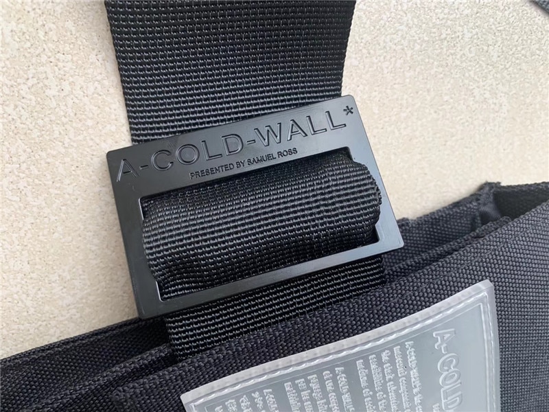 A-COLD-WALL* Bags Men Women 1:1 Standard A COLD WALL Bag Street Culture ACW Packs Inside Tag Canvas ACW Backpacks