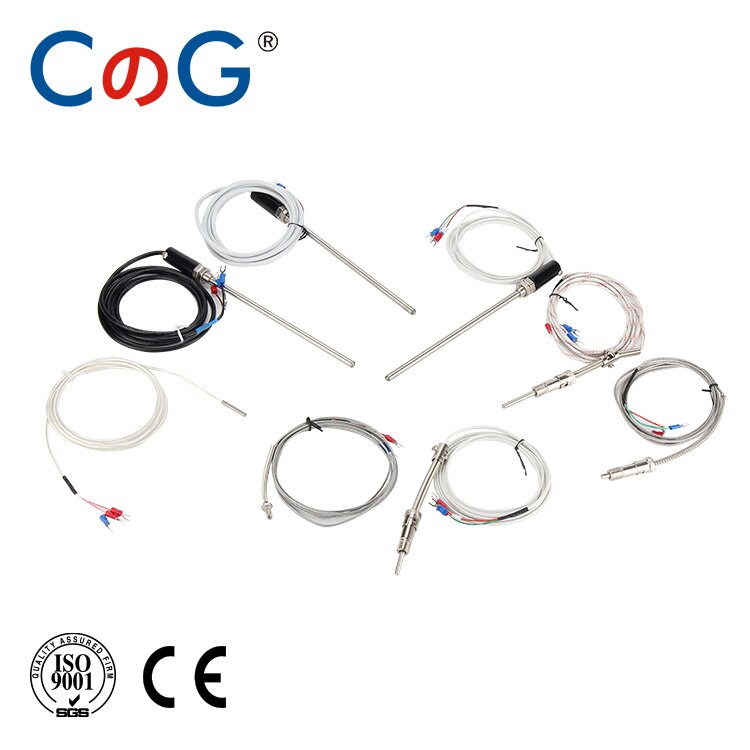 Cg 5/16 ' kj-type met 2m- draadskabel 50mm 100mm 150mm 200mm sonde thermokoppel temperatuursensor voor temperatuurregelaar