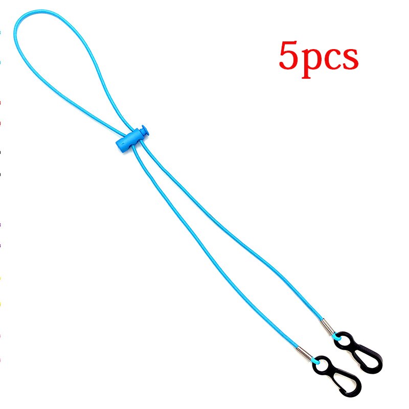 Verstelbare Gezicht Maskers Lanyard Vrouwen Cordon Para Mascarilla Maskers Extenders Zwarte Maskers Opknoping Haken Voor Kids Gezicht 95: Blue