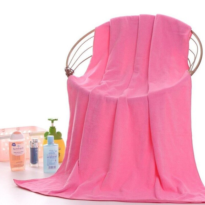 140x70cm / 55''x27'' Supersoft Microfiber Beach Towel Microfibre Bath Towel Sports Towel Gym Fast Drying Cloth Extra Large