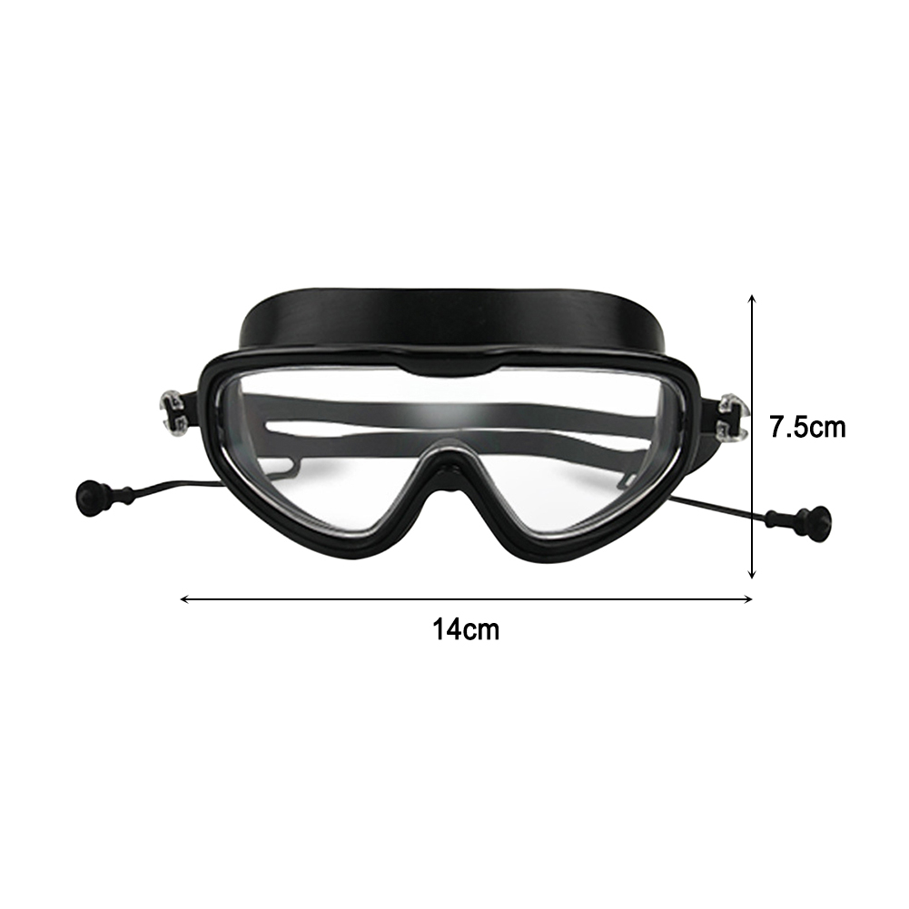FreeDiving Mask Multiusage Diving Mask Scuba Diving Mask for Adults Men Women Snorkeling Goggles Swimming Equipment: B Black