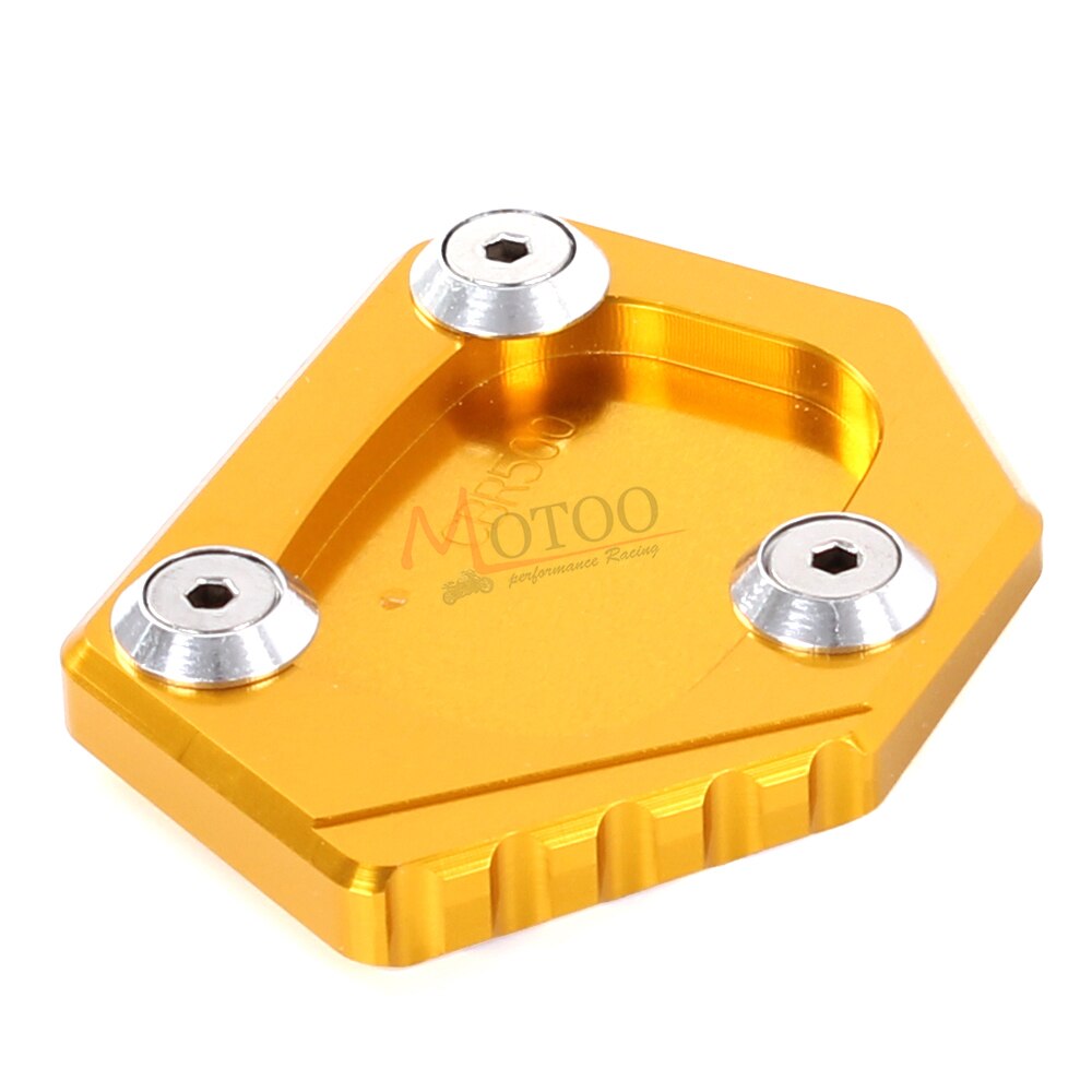 CNC Aluminium Motorfiets Side Stand Pad Uitbreiding Plaat Kickstand Extension voor HONDA NC700S/X/D INTEGRA CBR500R CB500F /X