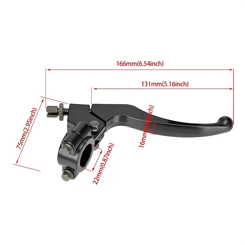 Offroad motorsykkel clutchhåndtak, atv firehjuls strandsykkeltilbehør , 50-125cc,  xr crf 50