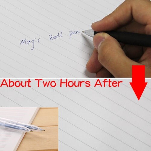 Magic Pen Invisible Slowly Disappear within One hour Magic toys for kids joke