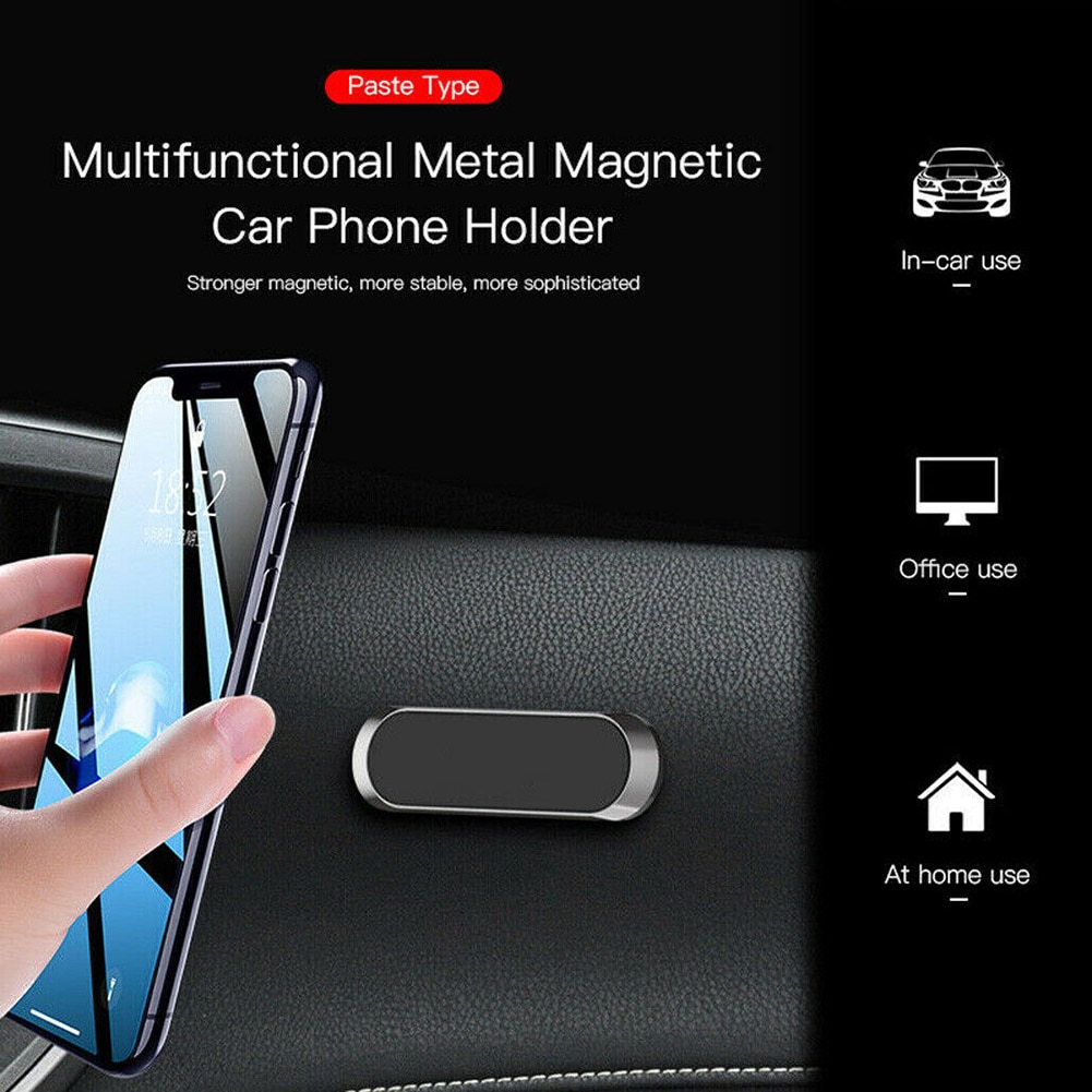 Universele magnetische auto mobiele telefoonhouder lint magneet auto gps houder voor smartphone autohouder