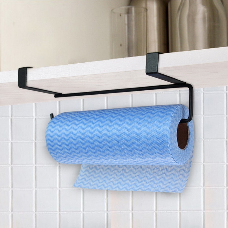 Keuken Tissue Houder Opknoping Badkamer Toiletpapier Handdoekhouder Rack Keuken Papierrolhouder Toiletpapier Stand Handdoek