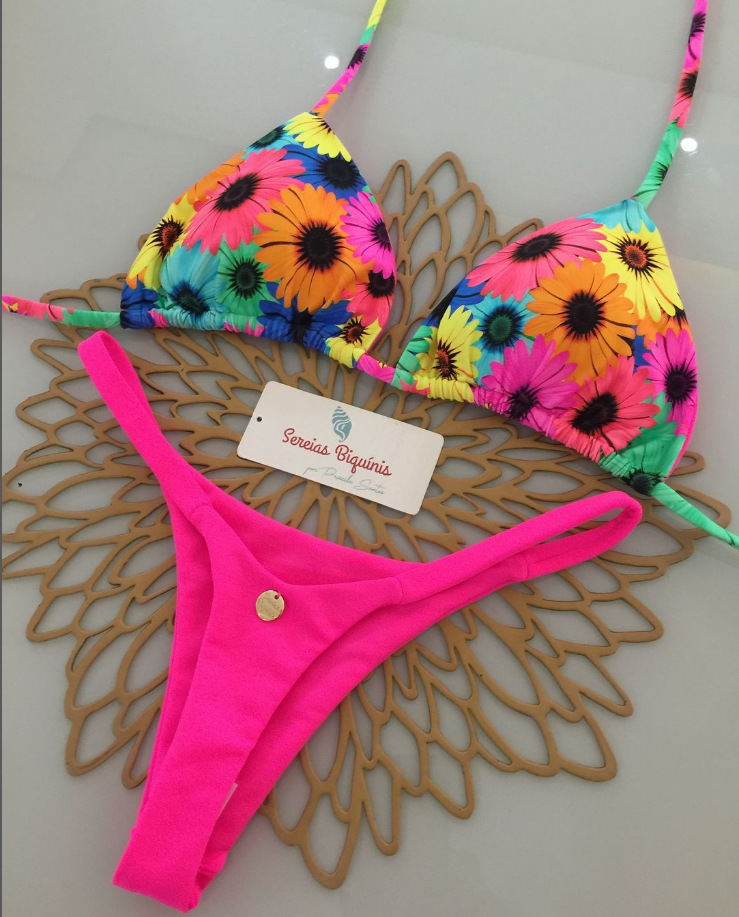 Maillot de bain brésilien sexy pour femmes, bikini de plage, ,: M / Bleu
