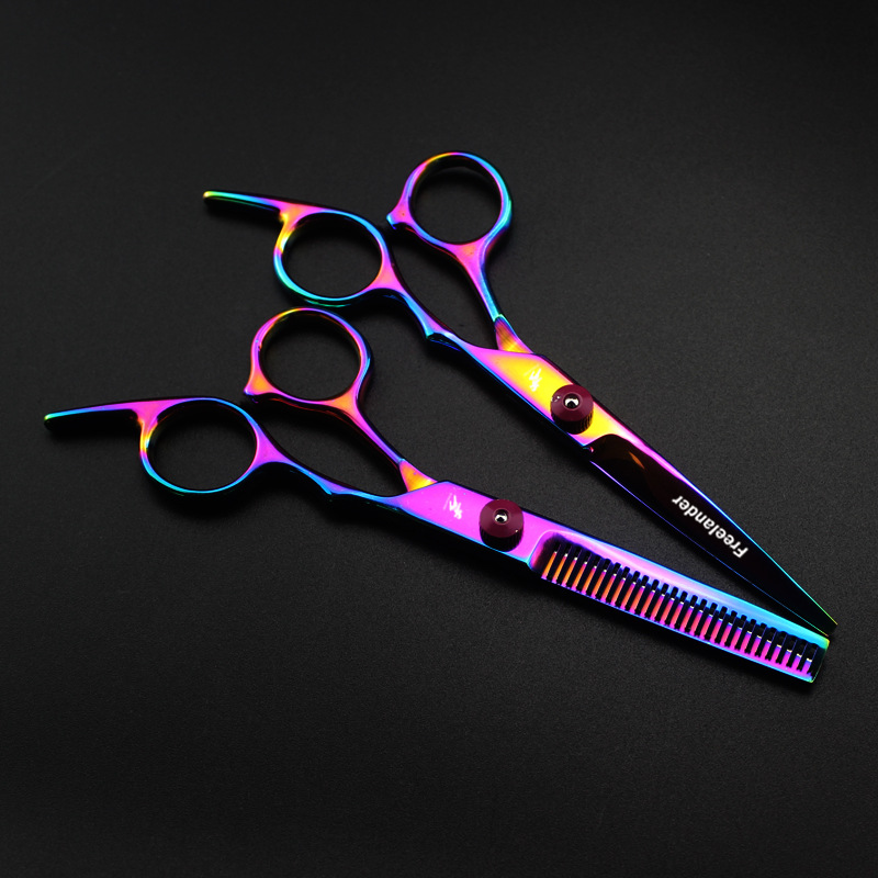 6 Inch Hair Scissors Thinning Barber Cutting Hair Shears Scissor Tools Stainless Steel Hairdressing Scissors 1PC