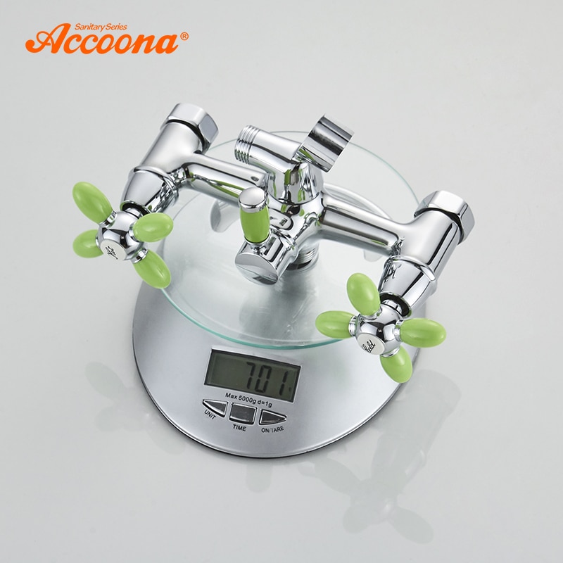 Accoona Schlecht Badewanne Wasserhahn Mischbatterie Mit Hand Spritzgerät Dusche Kopf Schlecht Wasserhähne Bunte Badezimmer Badewanne Armaturen A6482