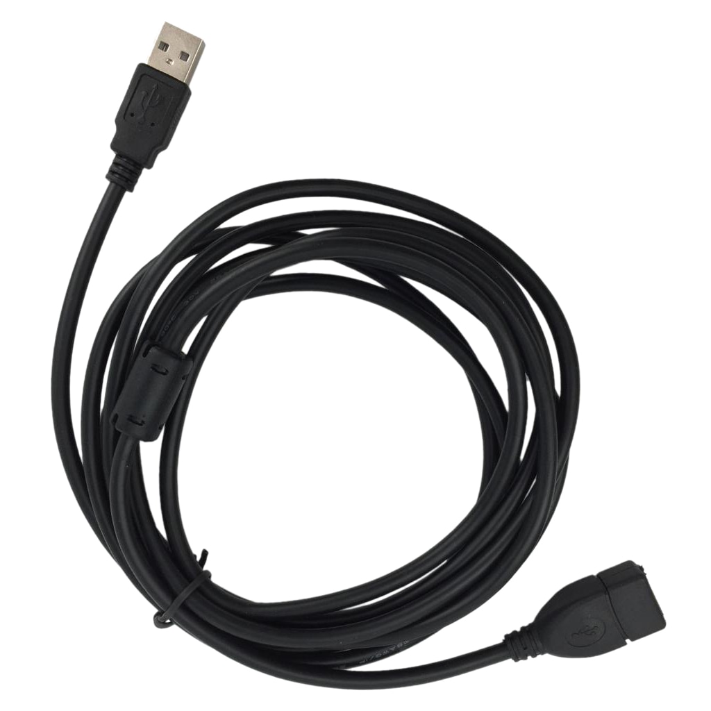 USB Extension Data Kabel 2.0 A Male naar EEN Vrouwelijke Lange Koord voor Computer, 5 meter Zwart