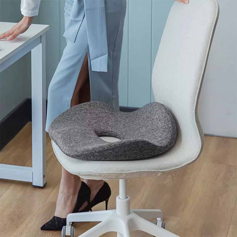 Xiaomi Leravan coussin de siège sur chaise antibactérien respirant mémoire de mousse coussin maison voiture bureau chaise coussin