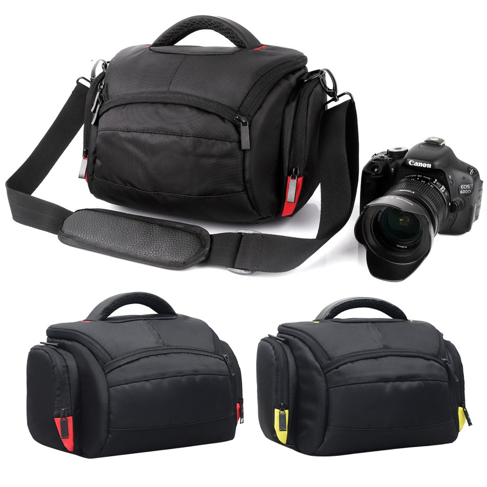 Waterdichte DSLR Camera Bag Case Voor Canon Camera Nikon Case Sony alpha A7 Fujifilm Olympus Pentax Panasonic Schouder Foto Tas