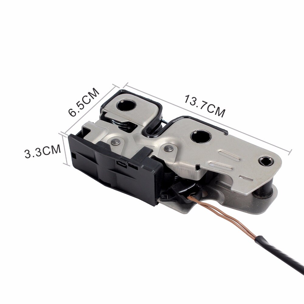 AUTOUTLET 1K1823509E Engine Bonnet Hood Catch Latch Lock For VW MK5 Golf V Jetta 2004 1K1823509E Bonnet Catch Latch Lock