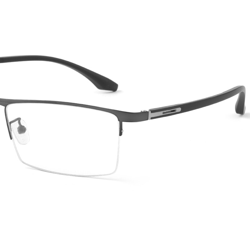 Glasses Frame Half Rimless Optical Eyeglasses Frame Prescription Eyewear Glasses Spectacles Men Business Spectacles