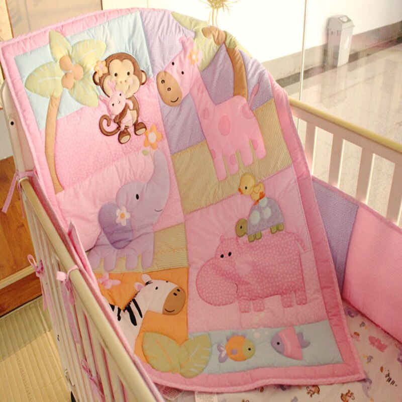 Spjälsängstäcke för nyfödd pojke flicka cuna täcke 84 x 107cm babytäcke bomull 1pc: Babytäcke 3