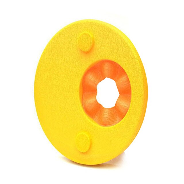 Kids Swimming Training Tool Arm Floating Disc EVA Floating Armband for Kids Under 12yrs: YELLOW