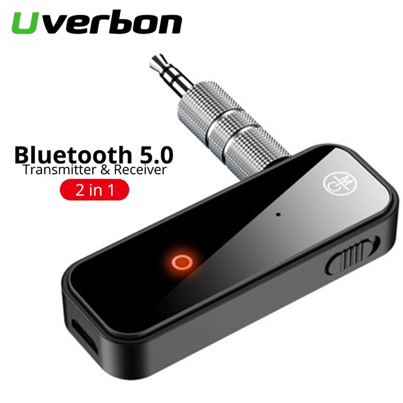 Aux Audio Draadloze Bluetooth 5.0 Zender Ontvanger 2 In 1 Stereo Usb 3.5Mm Jack Voor Tv Pc Hoofdtelefoon Auto draadloze Adapter