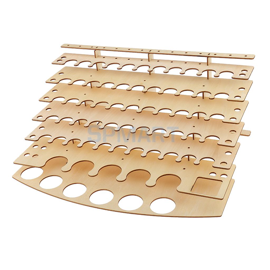 Verf Flessen Rack Model Organizer Schilderij Borstels Opslag Houder Gereedschap Stand