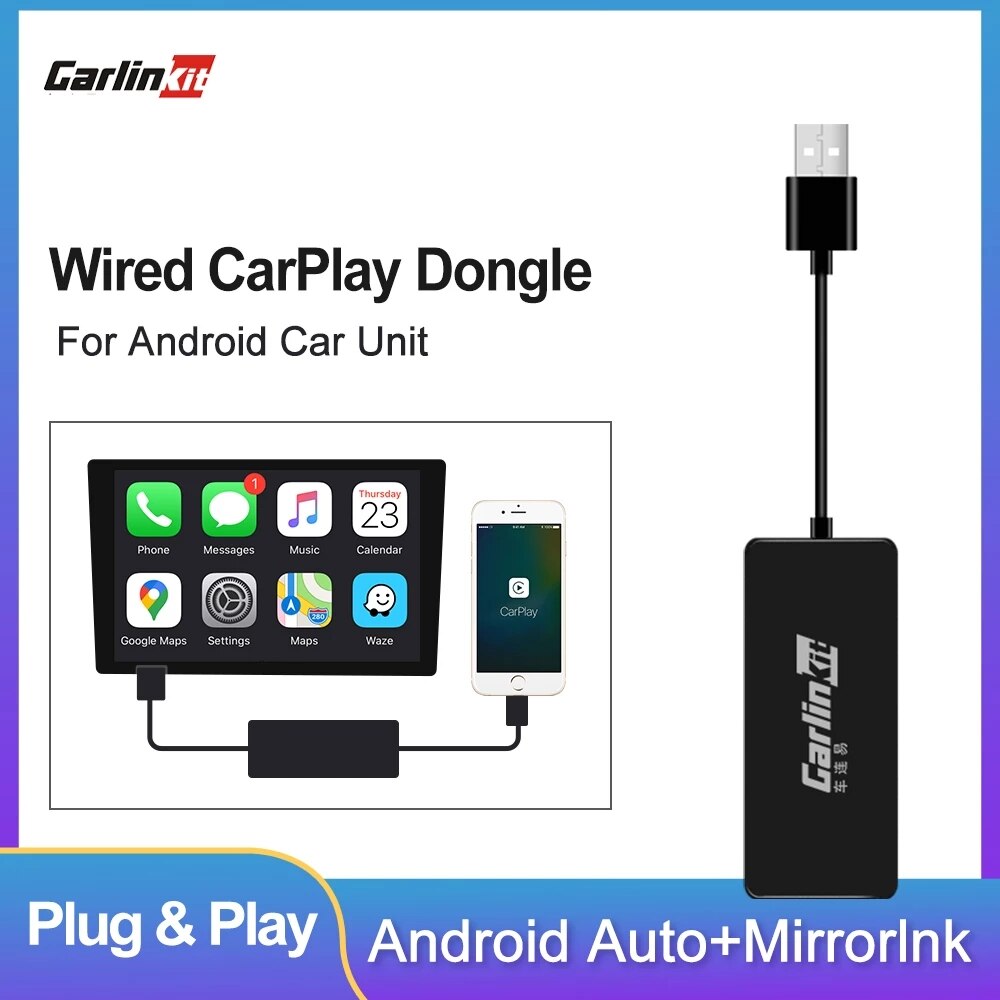 ISTOVO 2X Draadloze Carplay Smart Mirror Link Carplay Android