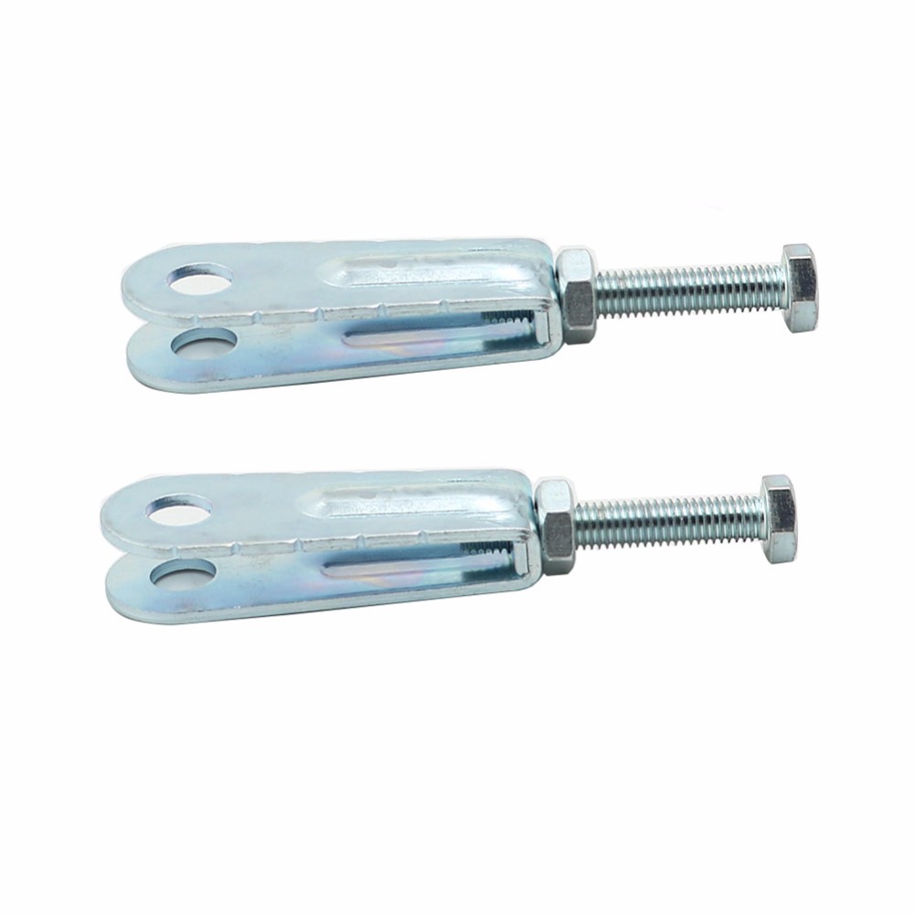 Pair Chain Puller Tensioner Adjuster rear carrier For Yamaha Raptor 350 2005 Warrior/Banshee 350 Blaster 200 Grizzly 125