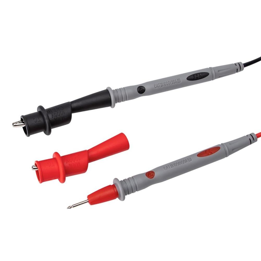 1 Paar Universele Digitale 1000V 20A Dunne Tip Naald Multimeter Multi Meter Test Lead Wire Probe Pen Kabel Multimeter tester