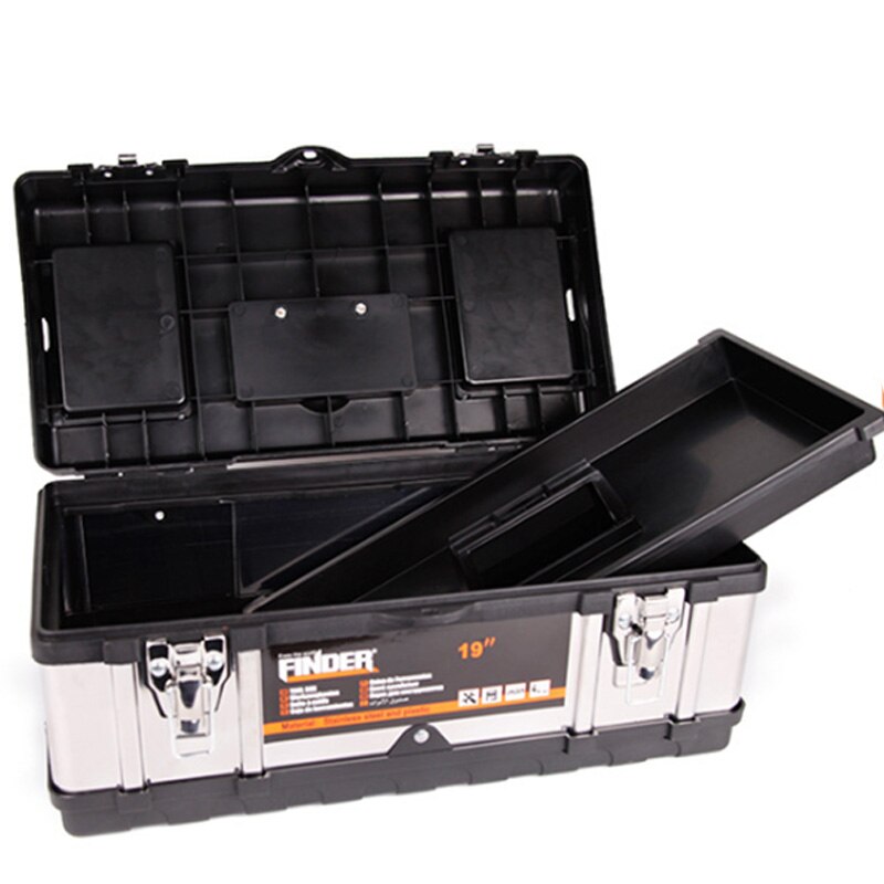 znalazca Przybornik konserwacja gospodarstwa domowego narzędzie elektryka skrzynka wielofunkcyjny sprzęt ABS automatyczny naprawa samochodów zagęścić zestaw narzędzi zapobiegających upadkowi