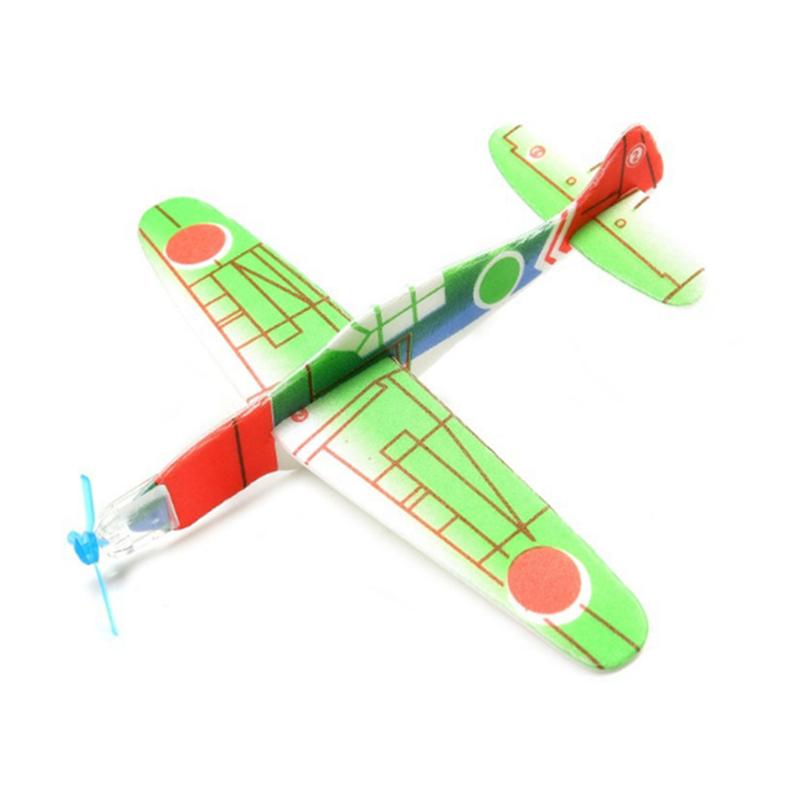 20Pcs Diy Vliegtuig Zweefvliegtuig Vliegtuig Speelgoed Vliegtuig Model Gooien Vliegtuigen Vliegende Speelgoed Diy Handgemaakte Kleine Vliegtuig Speelgoed Voor Kinderen