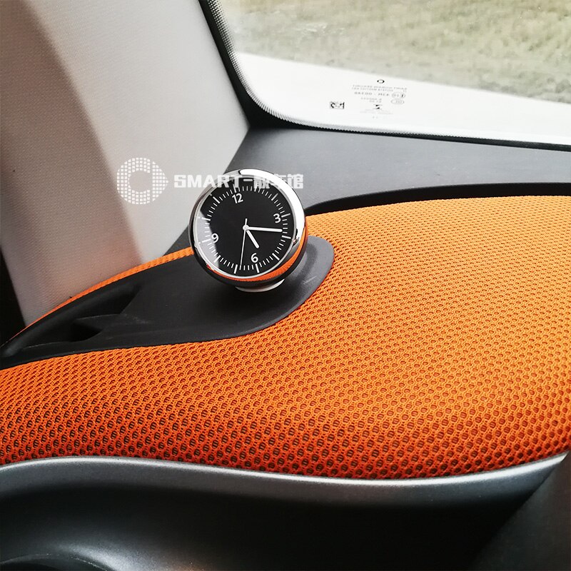 For Smart fortwo 451 Smart 453 forfour Car Digital Clock Auto Watch Automotive Thermometer Hygrometer Decoration Ornament Clock