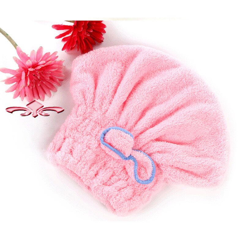 Tulband Super Absorberende Kap Badmuts Badhanddoek Microfiber Dames Badkamer Handdoek Droog Haar Cap