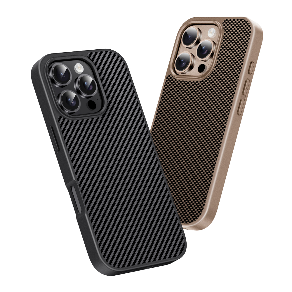 Coque de téléphone mate antichoc de luxe, étui arrière en Fiber de carbone Kevlar pour iPhone 16 14 11 12 13 15 Pro Max 14 15 16 Plus