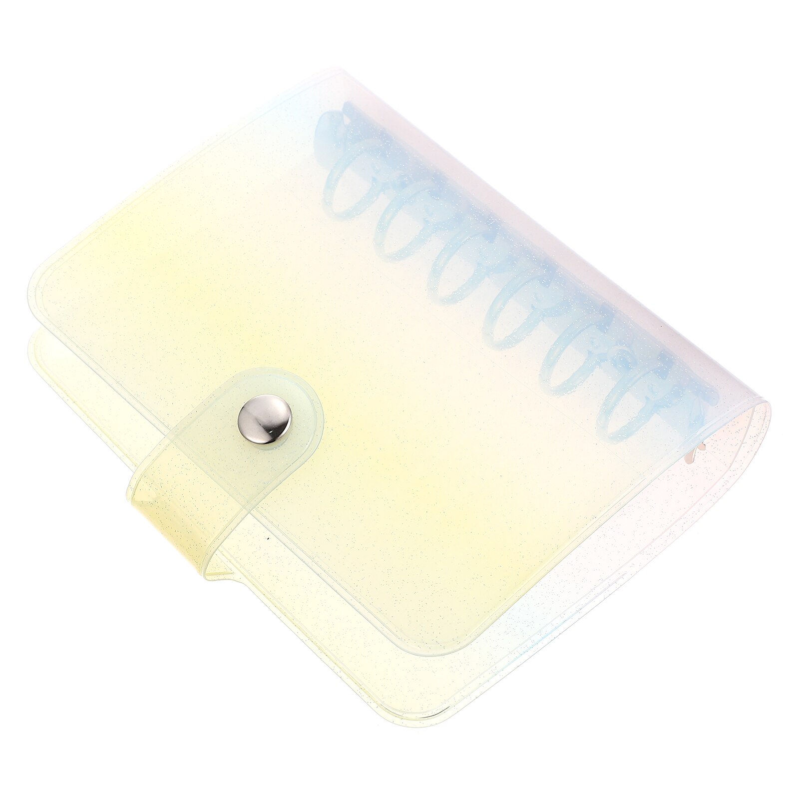 dziennik brokatowy segregator sześciopierścieniowy okładka notesu akcesoria robić planisty luźnych liści: kolorowy