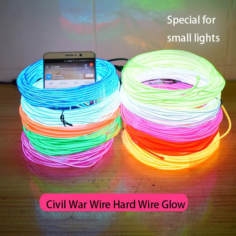 Glowing Line Light Neon Light To Do Word Material Handmade Model Mini Neon Light Line Thin