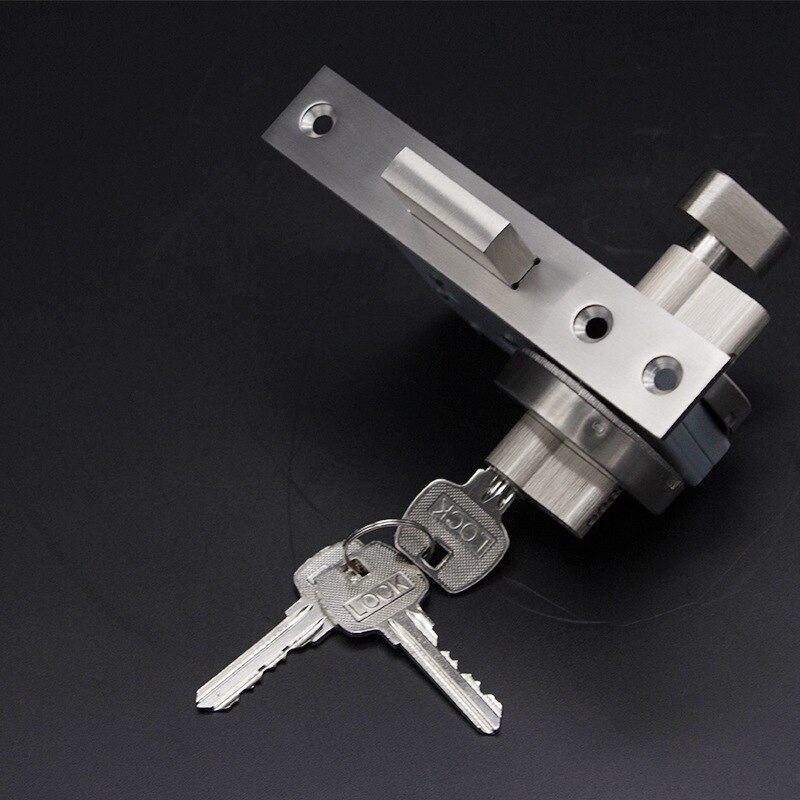 levn Hardware Stainless Steel 304 Fire Prevention Channel Door Lock Piping Shaft Lock Casement Door Safety Lock Door Furniture H