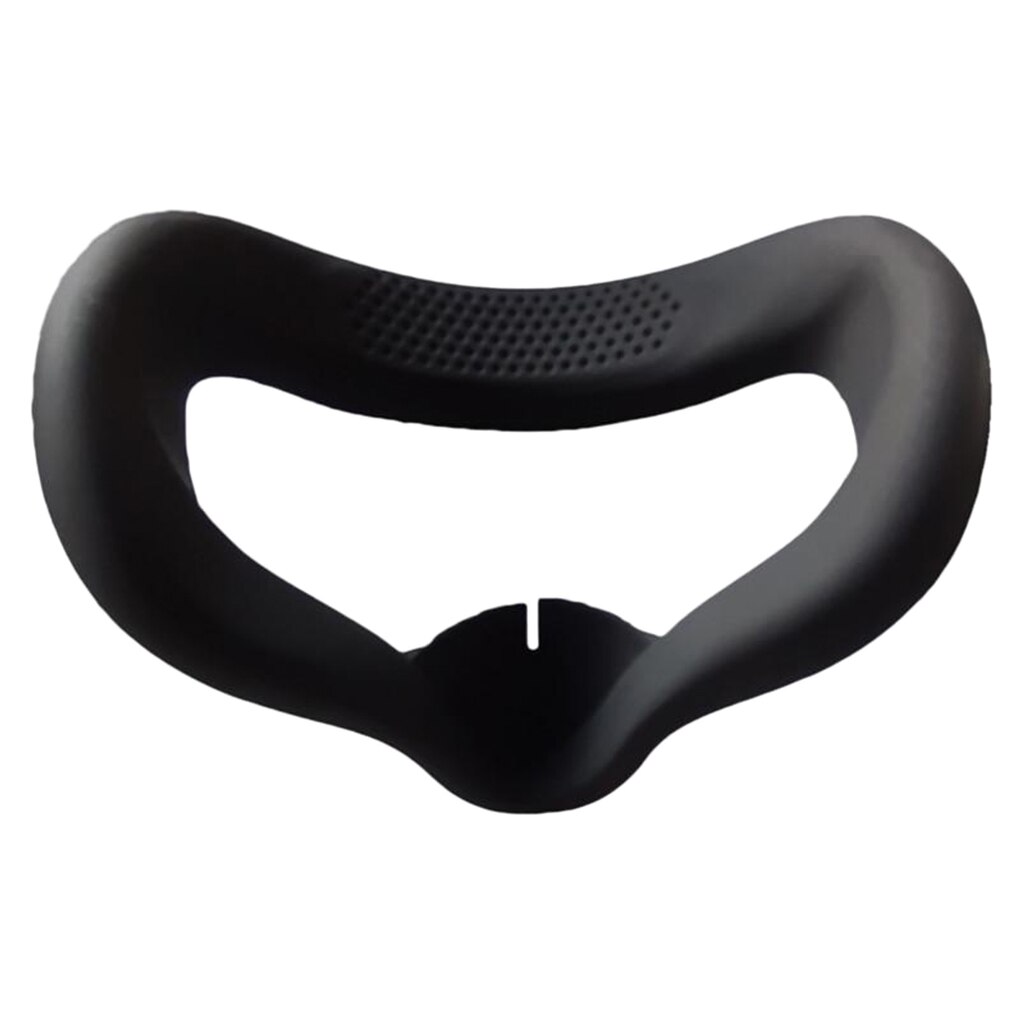 Silikon-augenpolsterabdeckung für vr-gaming-headsets, halterung für quest 2: Schwarz