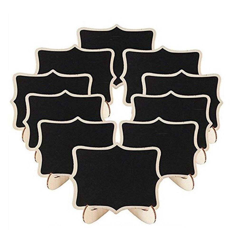 Mini quadro-negro, 20 quadros pequenos para casamentos, festas de aniversário, sinais de mensagens e decoração de eventos