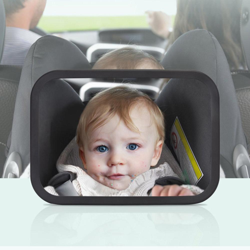 Bébé voiture miroir réglable siège arrière de voiture rétroviseur face à l'appui-tête montage enfant enfants infantile bébé sécurité vue arrière rétroviseur