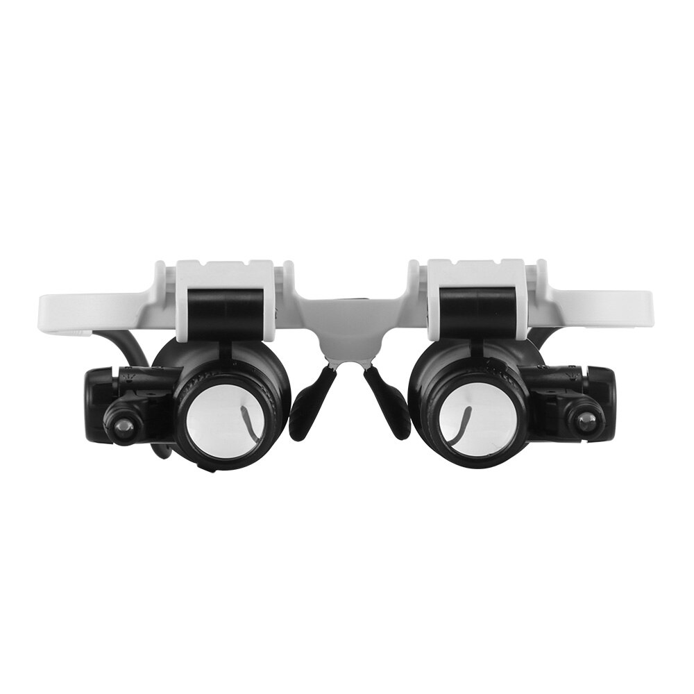 ABEDOE Vergrootglas Met Led-verlichting Hoofdband Bril Vergrootglas 8X 15X 23X Verlicht Vergrootglas Loupe Horloge Reparatie Lamp