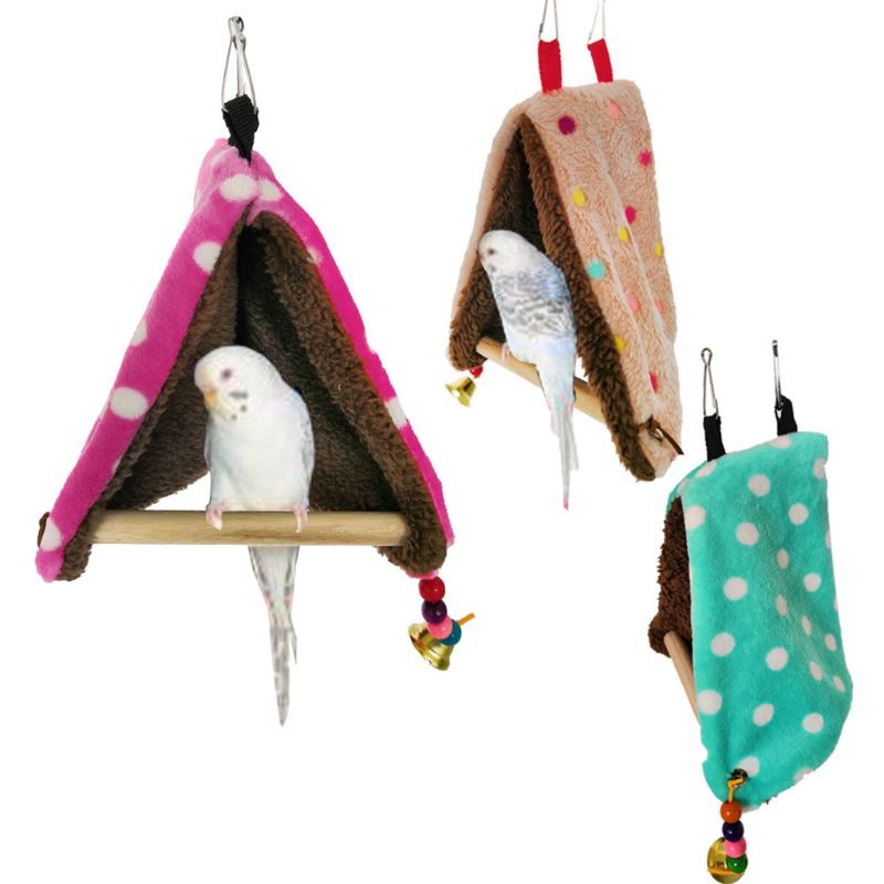 Varm fugl reden seng hængekøje aborre til papegøje parakit conure lovebird finch kanariefugl legetøj